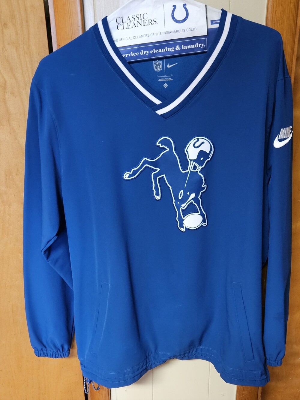 Nike Indianapolis Colts Blue Pullover V-Neck
